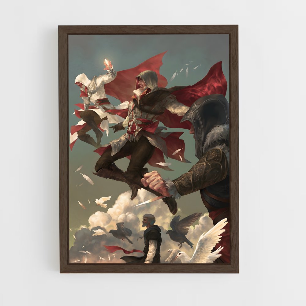 Poster Vol Assassin – affiche Assassin's Creed (vue 5)